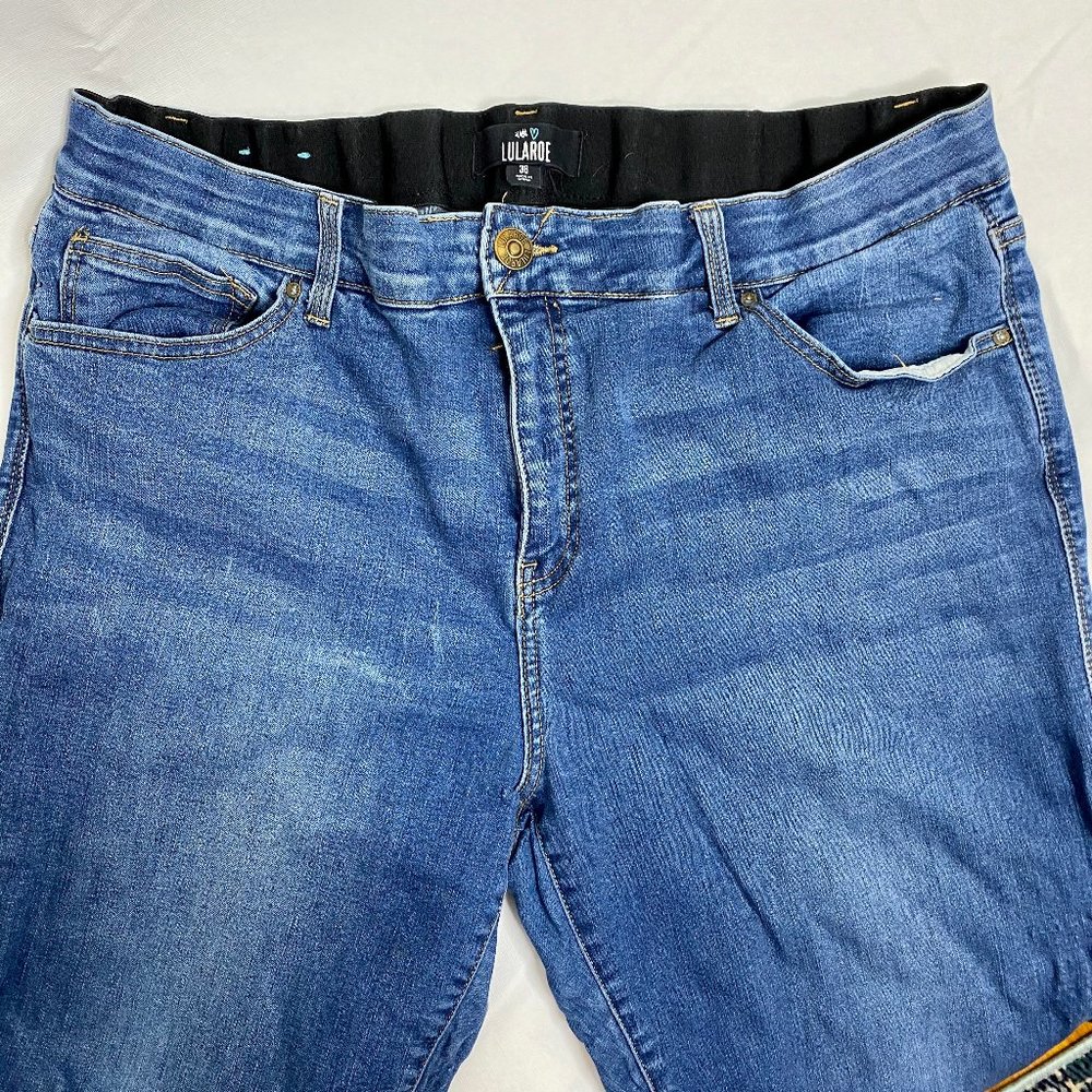 LuLaRoe 38 The Staple Wash Denim